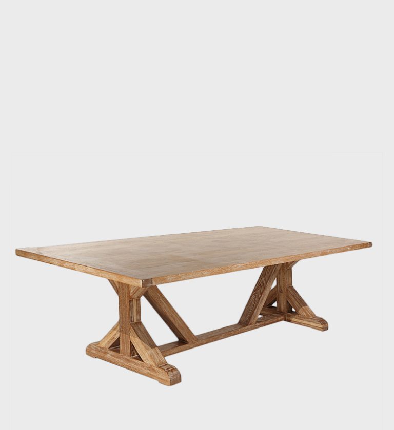 The Eton Dining Table is a timeless piece that celebrates craftsmanship and natural beauty. Constructed from solid wood with a warm, honey‑toned finish,