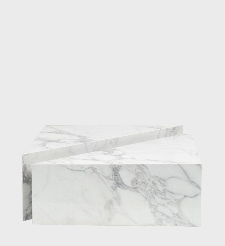 The Shard Coffee Table is a breathtaking statement piece that celebrates the raw beauty of natural stone. Crafted entirely from polished marble, it features a bold geometric silhouette with clean lines and sharp edges.