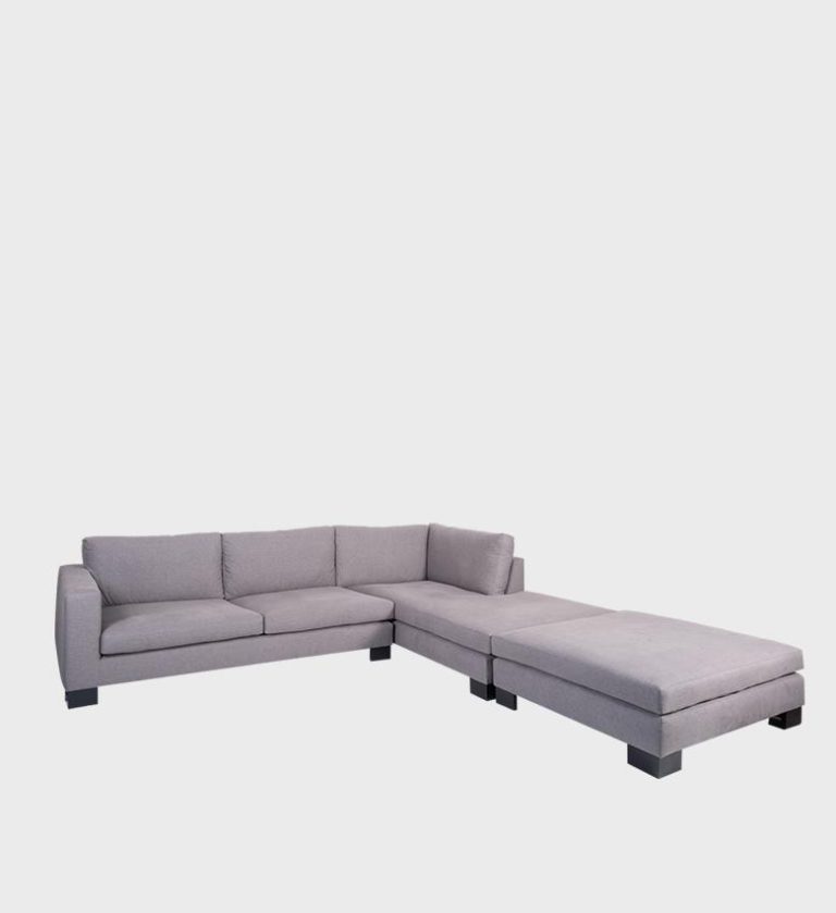 The Olivia Daybed embodies effortless modern comfort with its clean lines and soft neutral upholstery. Featuring deep cushions and a right‑hand chaise,