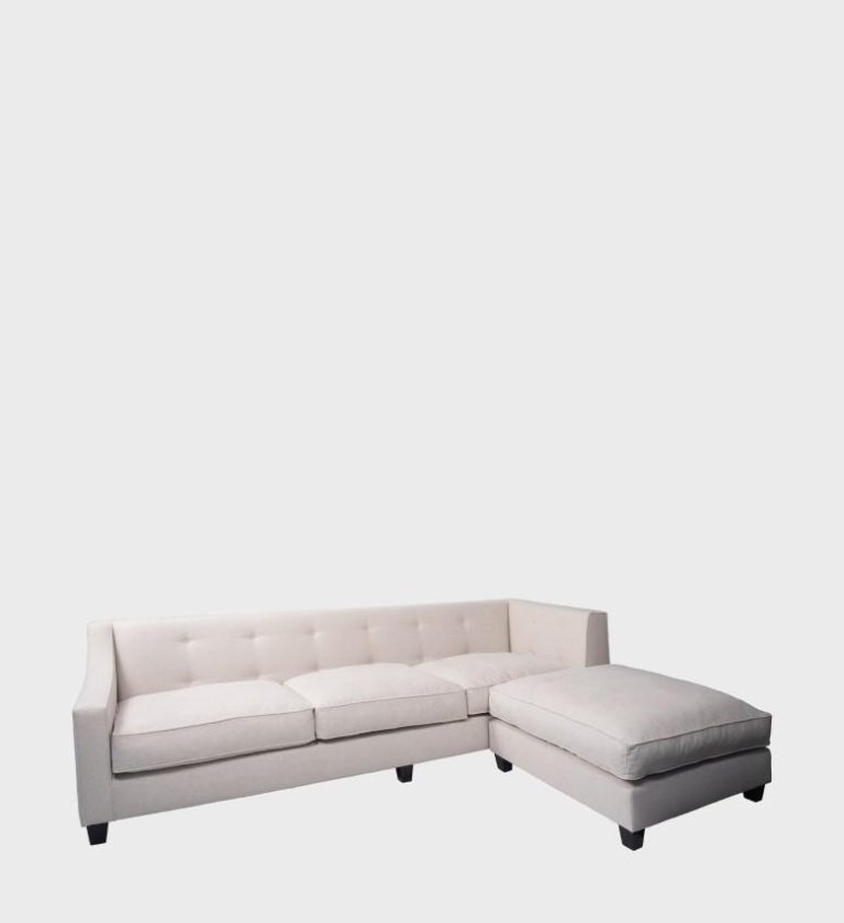 The Lamorena Daybed offers a refined balance of comfort and modern elegance. Upholstered in a soft, off‑white fabric, it features clean lines and subtle tufting along the backrest for a tailored look.