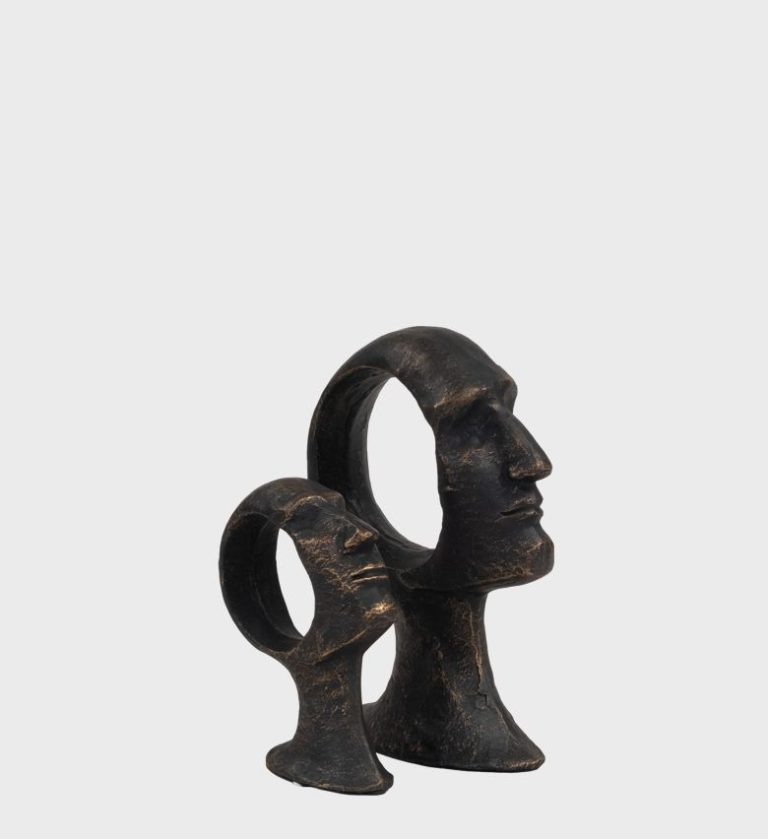 Sculpture-Female-Head-Large-Small