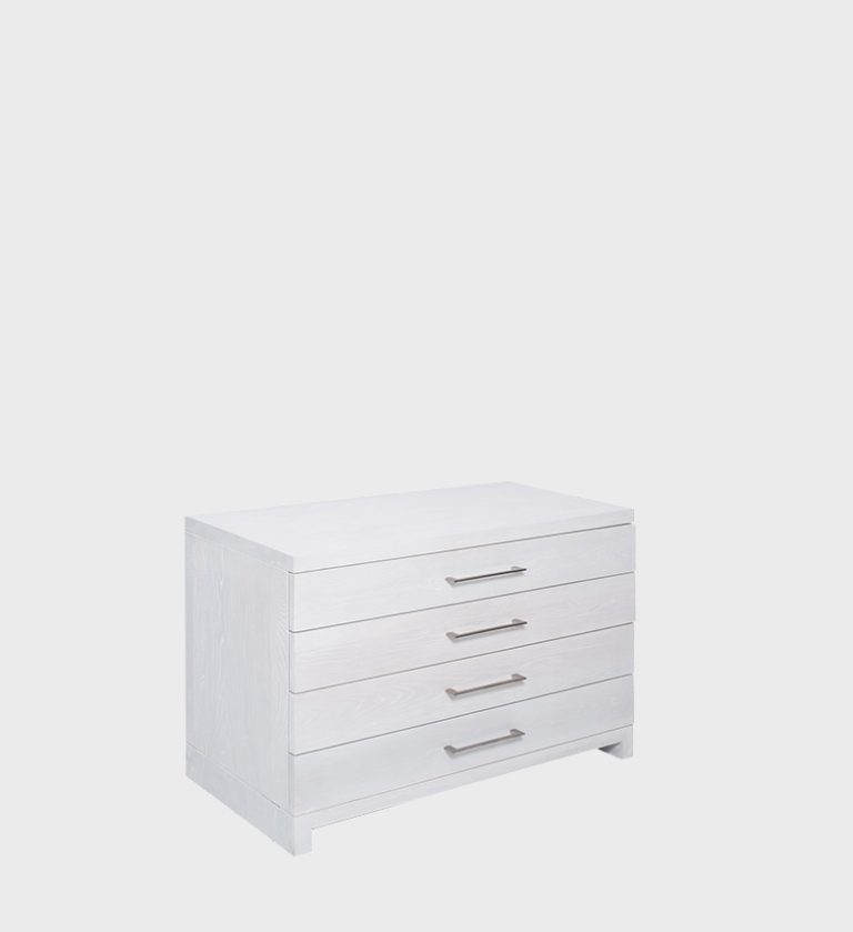 The Arniston Chest  of  Drawers showcases contemporary craftsmanship with its clean lines and rich dark‑walnut finish.
